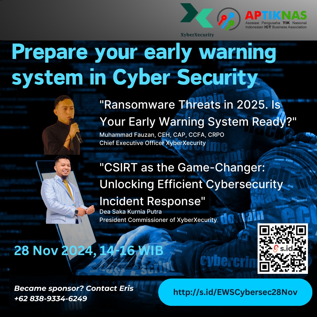 Prepare your early warning system in Cyber Security