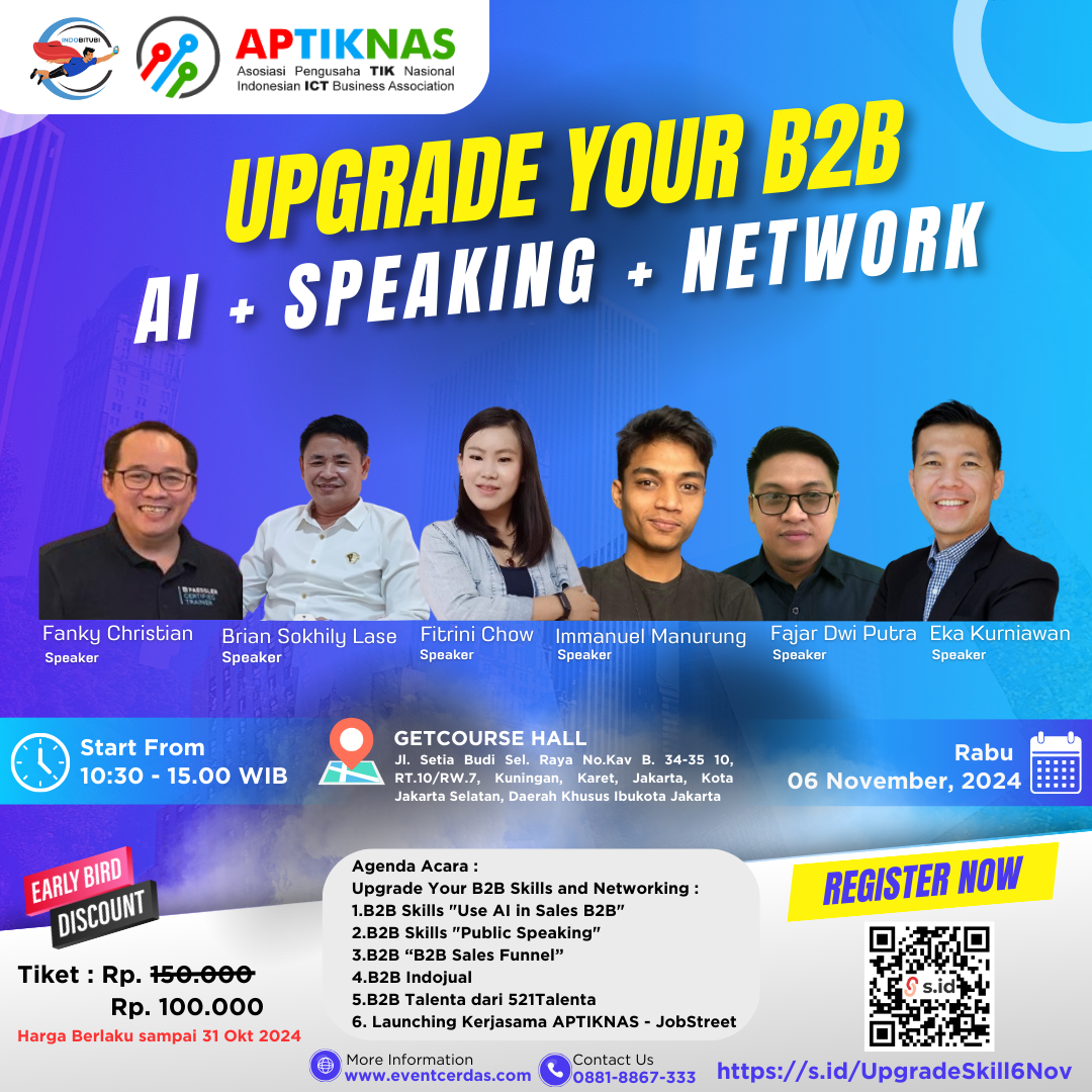 UPGRADE your B2B SKILLS and NETWORKING