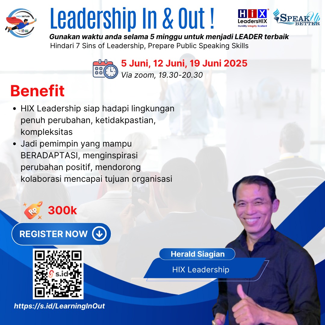 HIX Leadership In & Out! With Herald Siagian