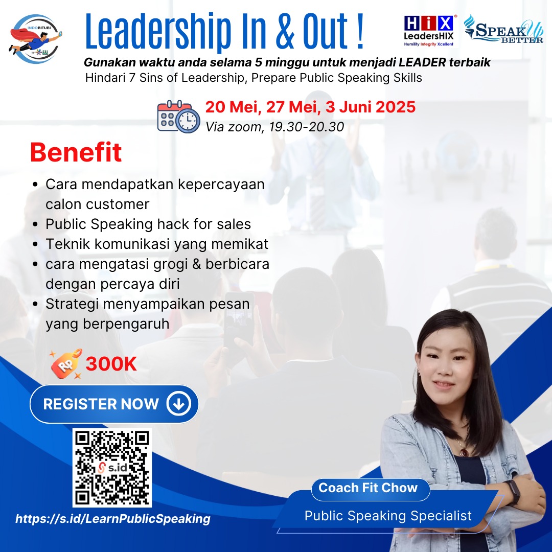 Leadership In & Out! With Fitrini Chow